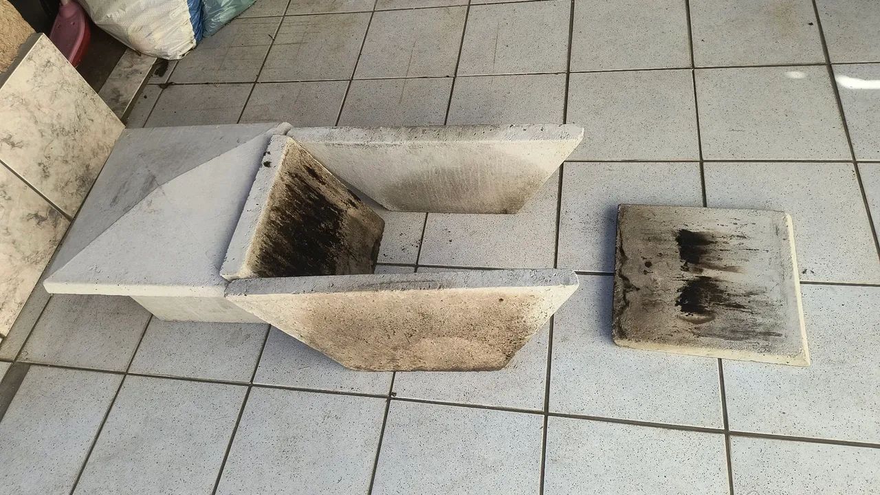 Duto e redutor de carvão para churrasqueira  - Foto 4