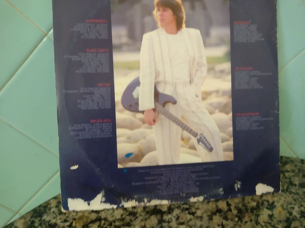 Disco de vinil de Victor Biglione - "Baleia azul" - Foto 2