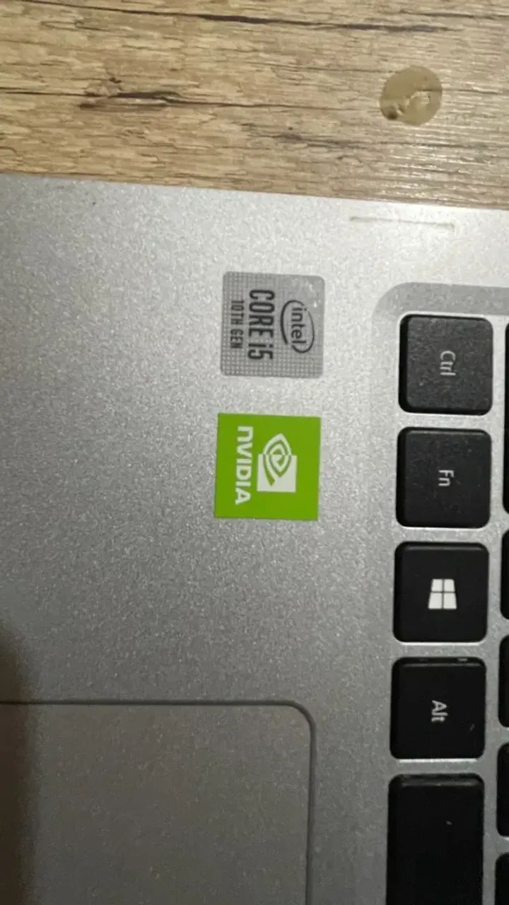 NOTEBOOK ACER ASPIRE 5 ? INTEL CORE i5 10ª GERAÇÃO ? PLACA DE VÍDEO NVIDIA - Foto 2