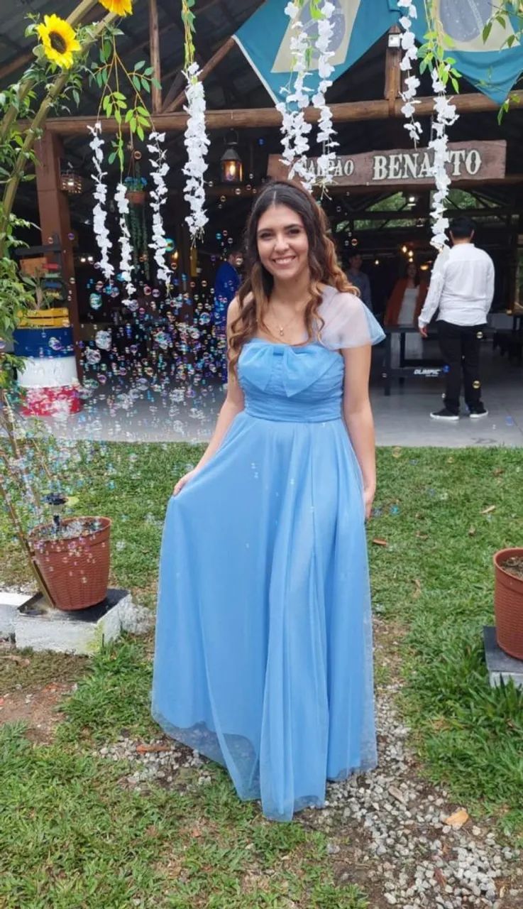 VESTIDO AZUL SERENITY - Foto 3