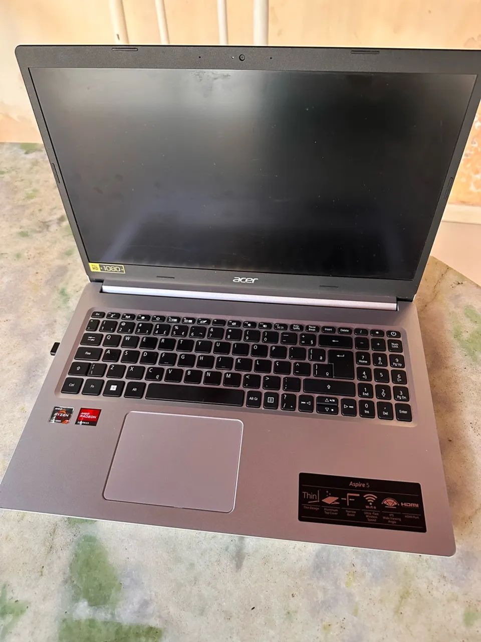 Notebook Acer I 7 aspire 5