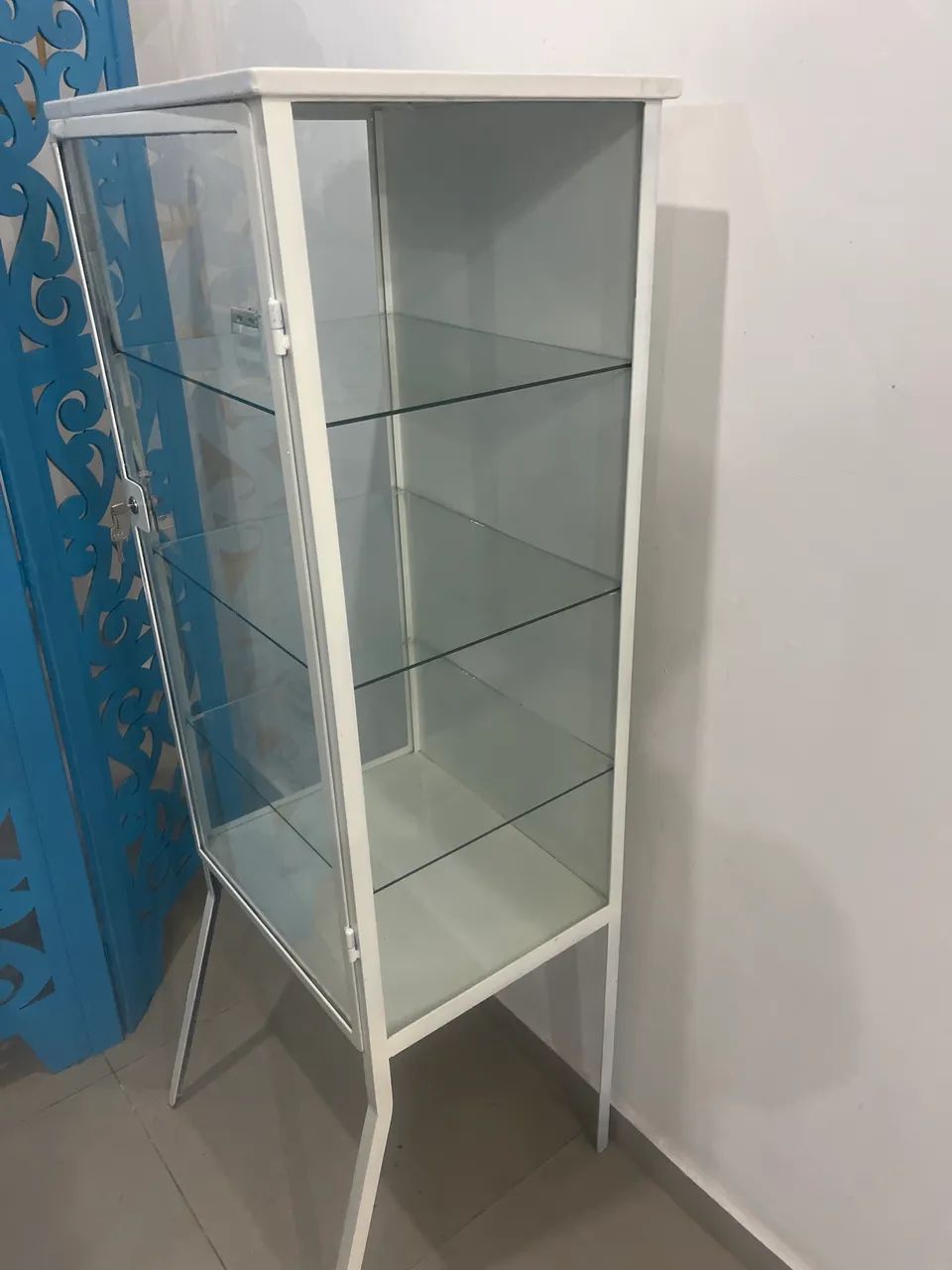 Cristaleira Ferro Branca para Farmácia  - Foto 3