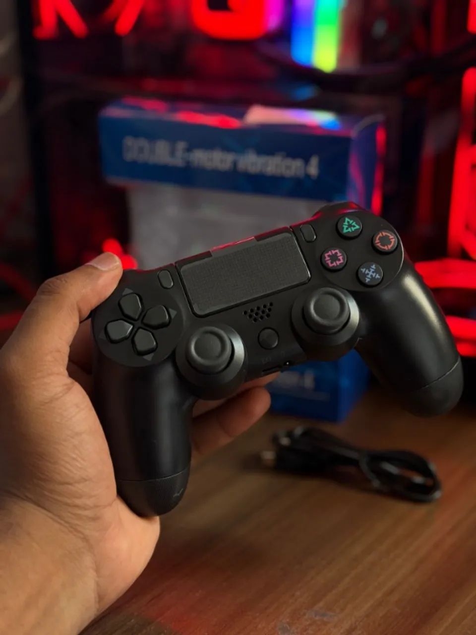 Controle Sem Fio Bluetooth para PC, PS3, PS4 e PS5 - Foto 3