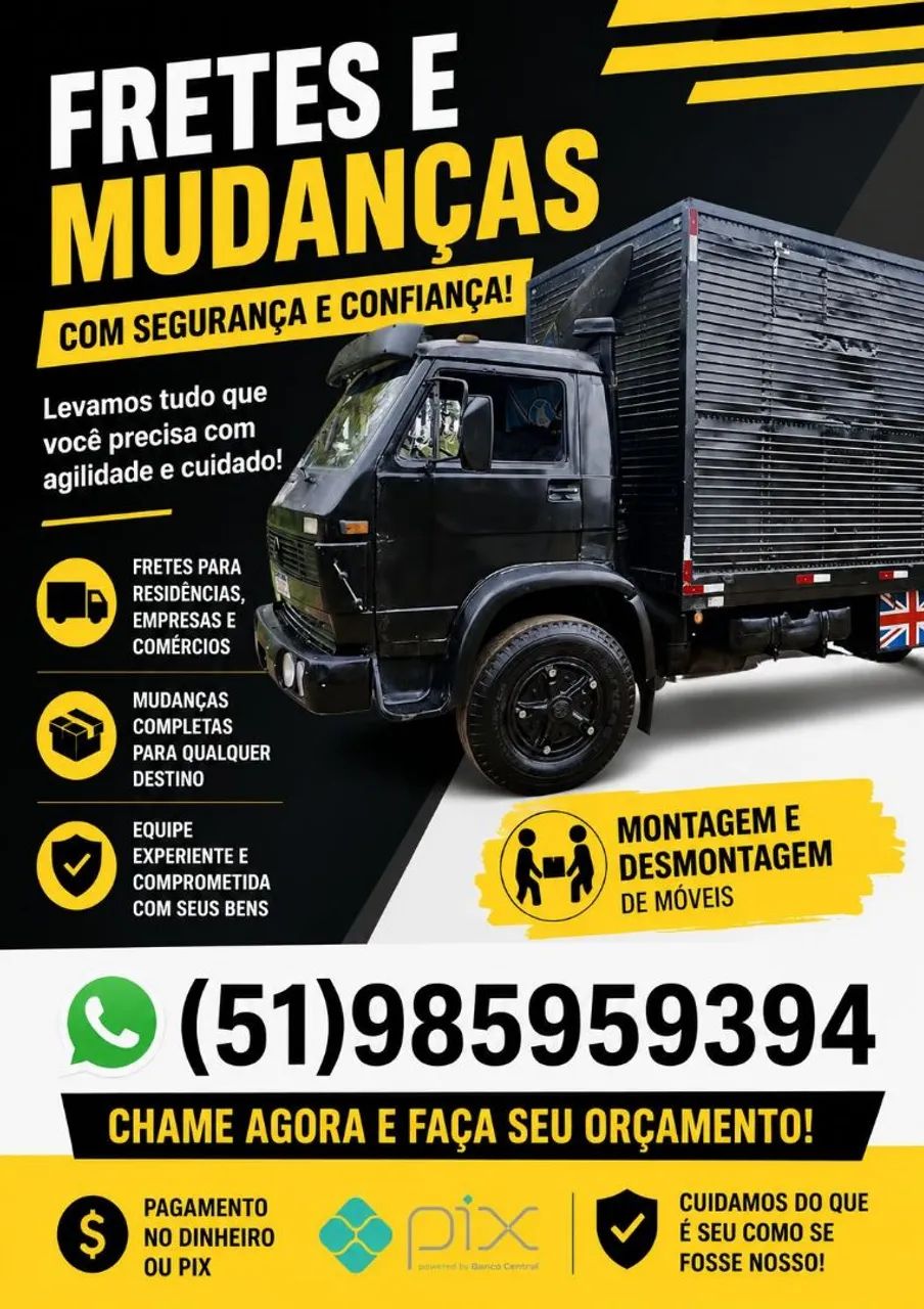 fretes e mudanças 