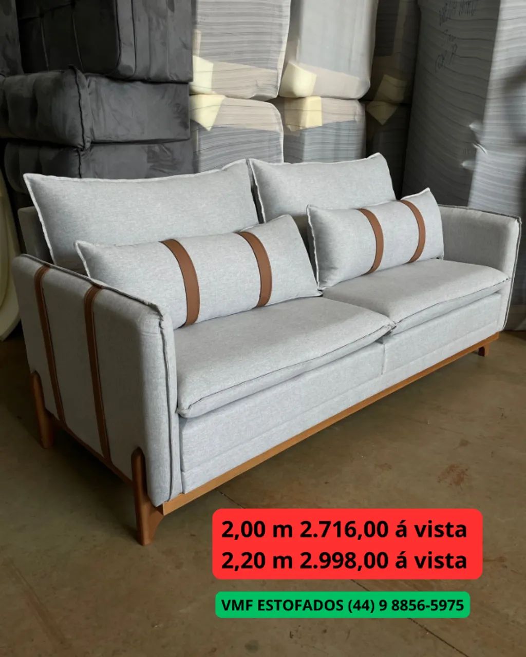 Sofás Direto da Fábrica | Linha Premium | 1 Ano de Garantia - Foto 2