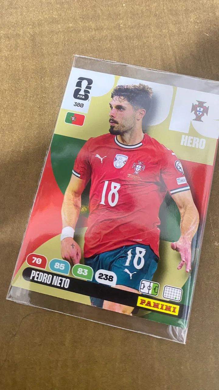 Cards Pedro Neto 380 Portugal Copa do Mundo 2026 - Foto 3