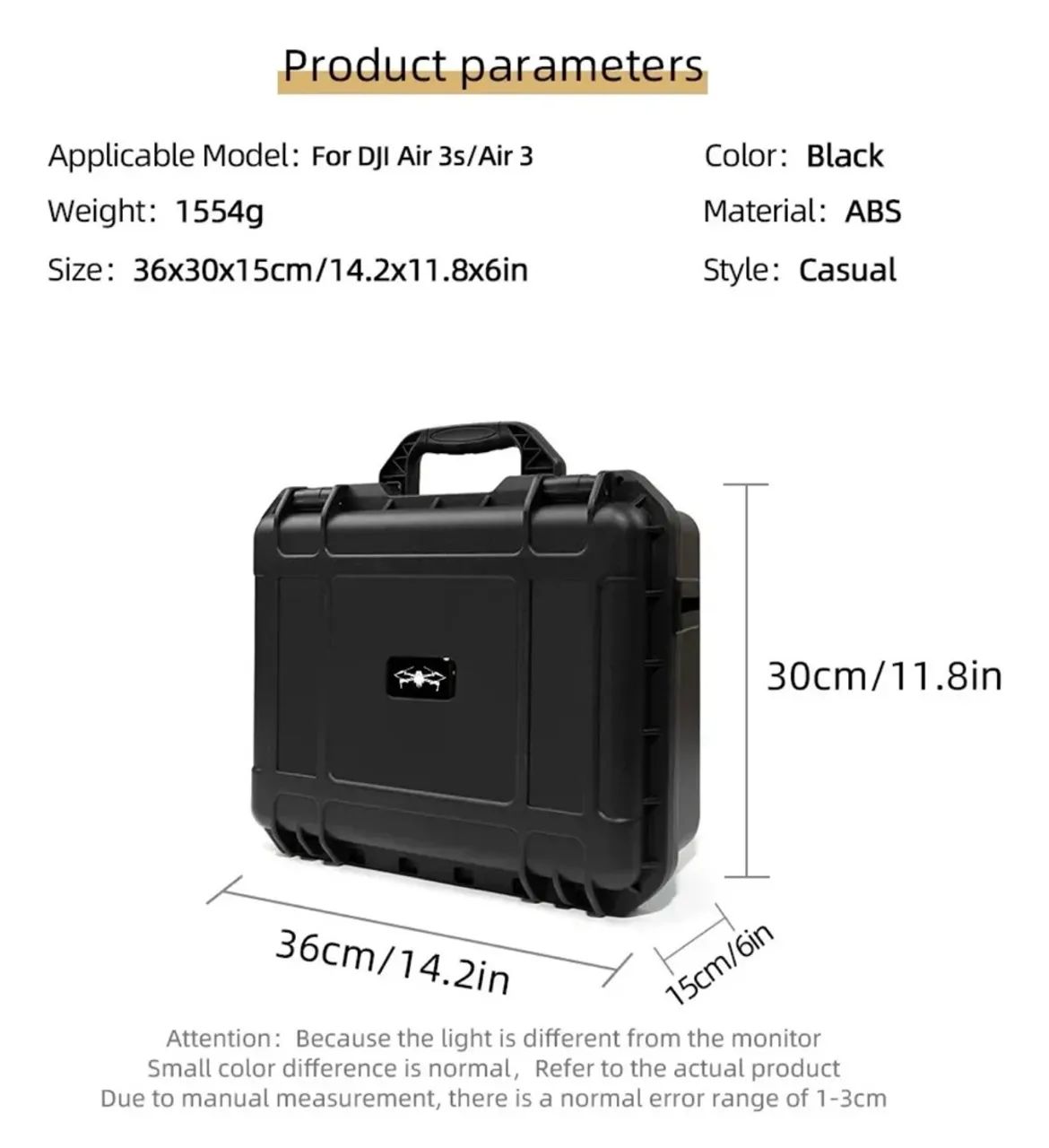 Maleta DJI AIR 3S - Foto 2