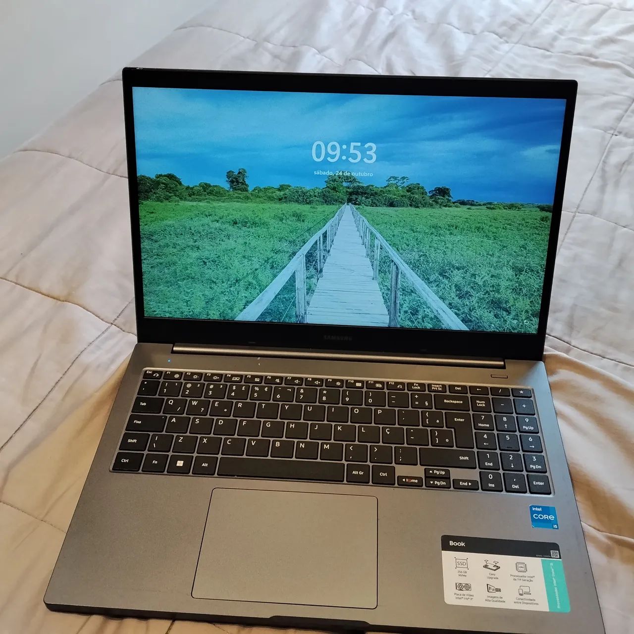 Notebook Samsung Book (Modelo NP550XDA) - Foto 3