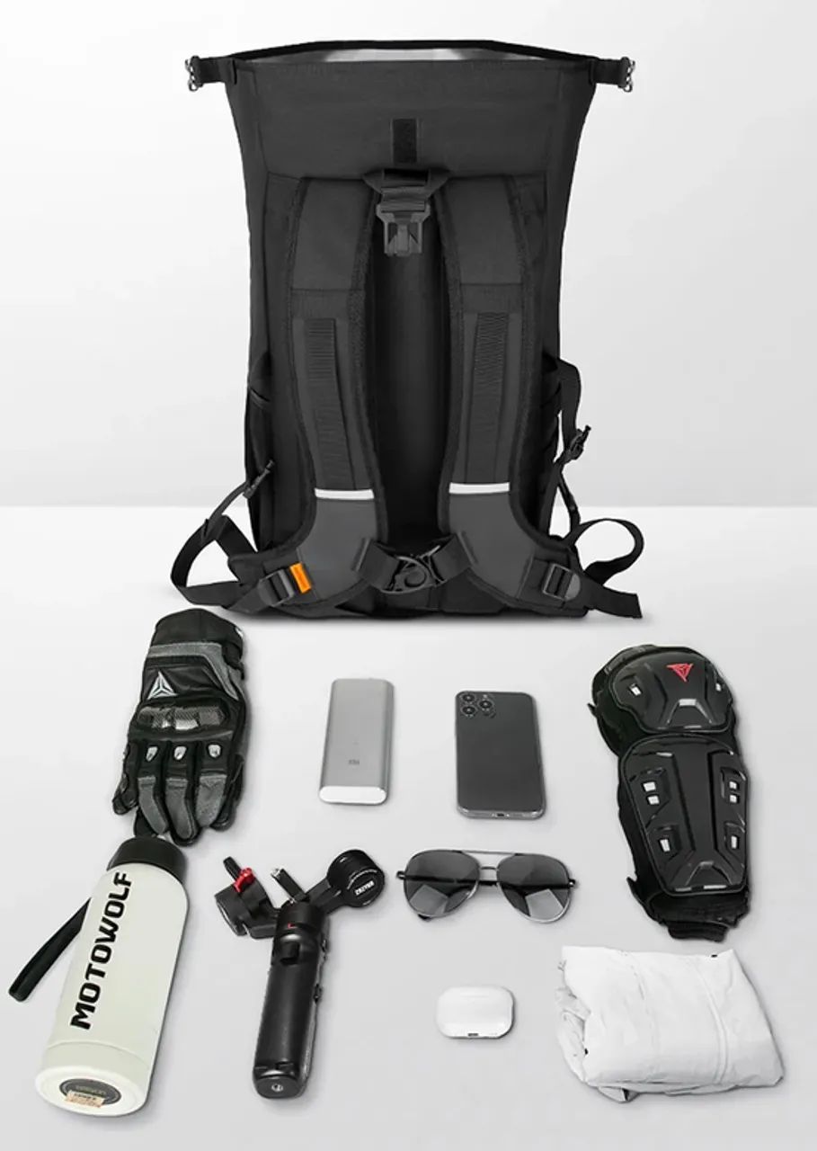 Mochila impermeavel pra moto moticiclista ciclista - Foto 5