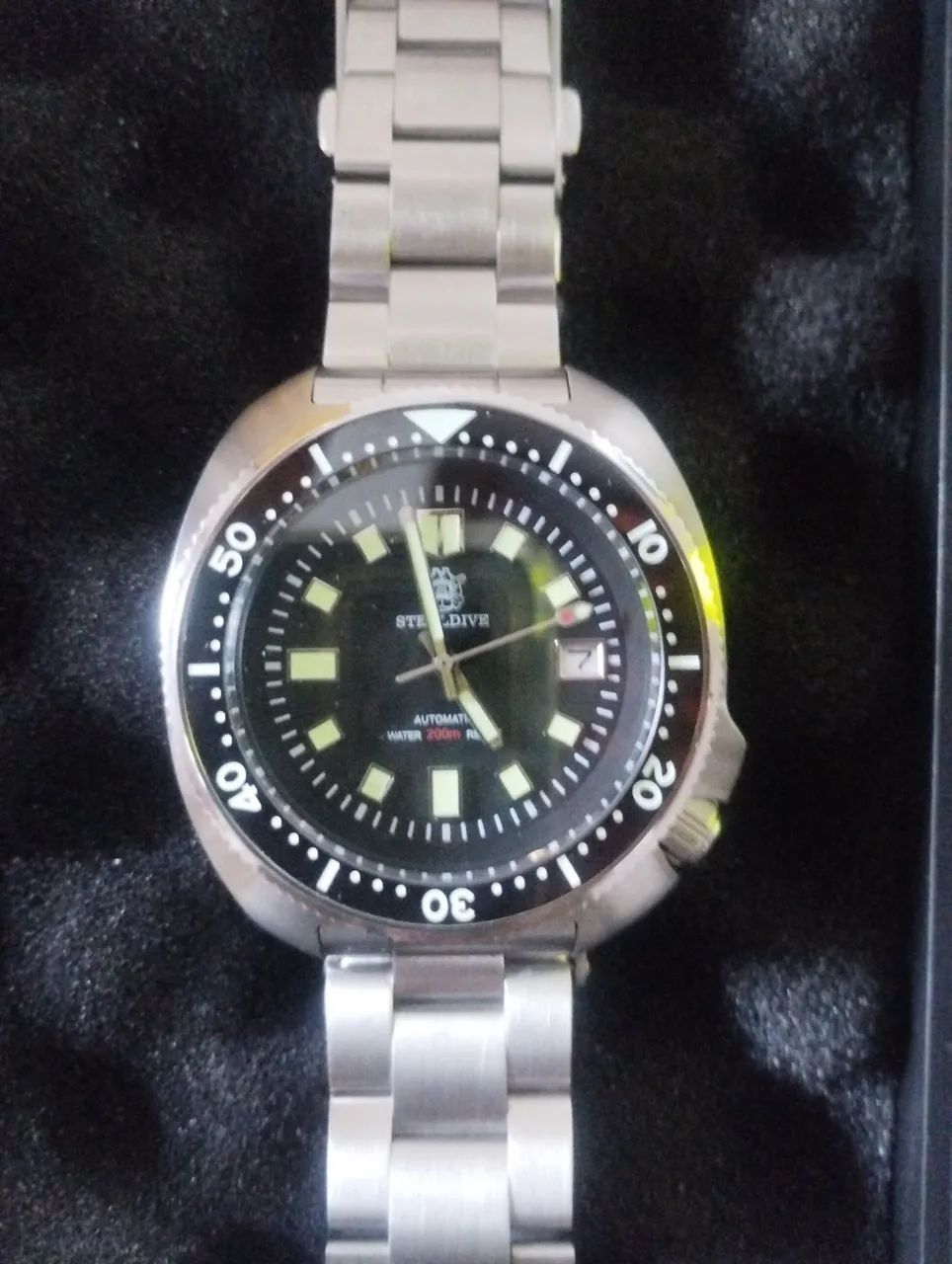 Relógio STEEL DIVER automático