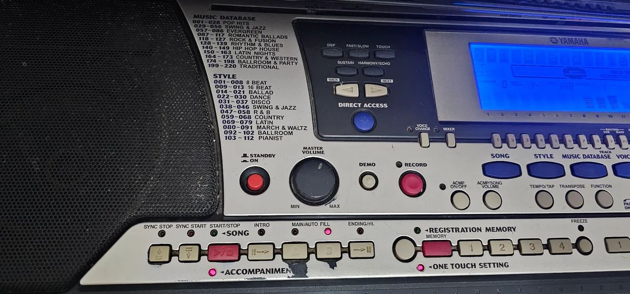 Teclado Yamaha PSR550 - Aceito troca  - Foto 4