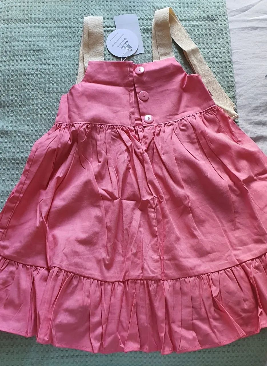 Vestido Rosa infantil - Foto 3