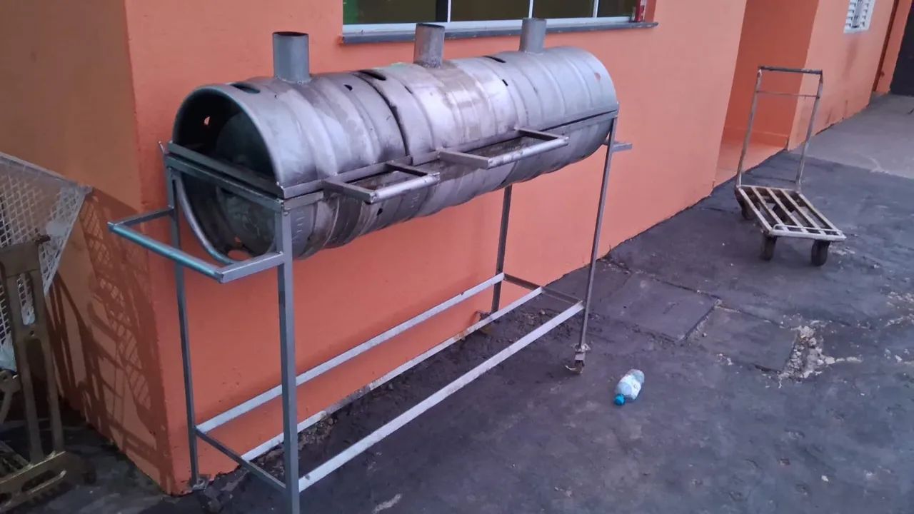 Churrasqueira barril de chopp - Foto 2