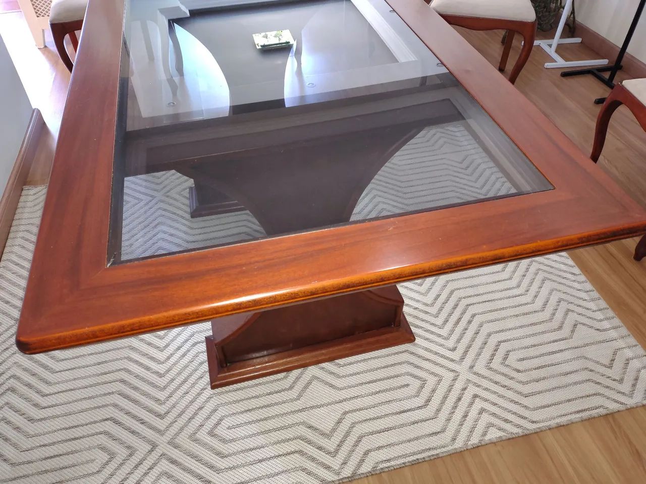 Vendo mesa cadeiras jantar  - Foto 3