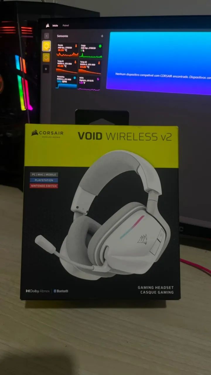 Corsair VOID Wireless v2 BRANCO