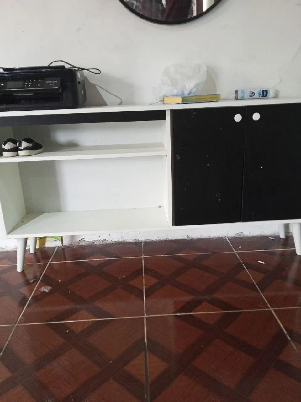 Rack pequeno baixo branco  - Foto 2
