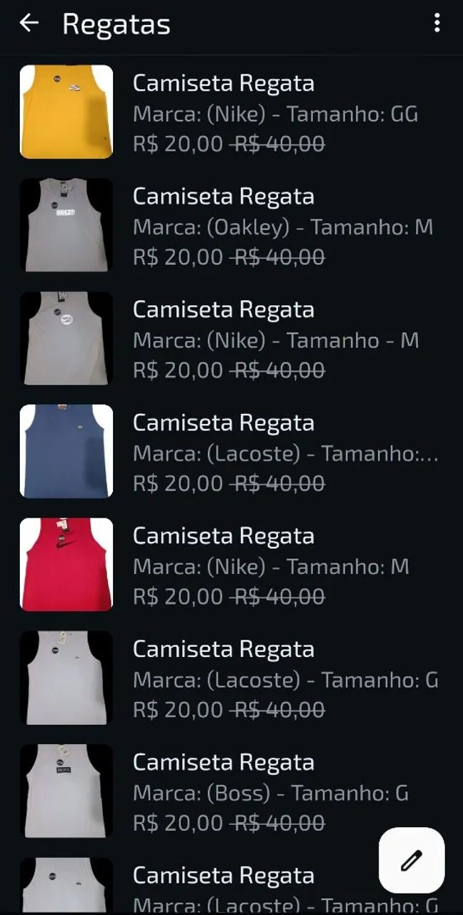 Roupas masculinas  - Foto 2