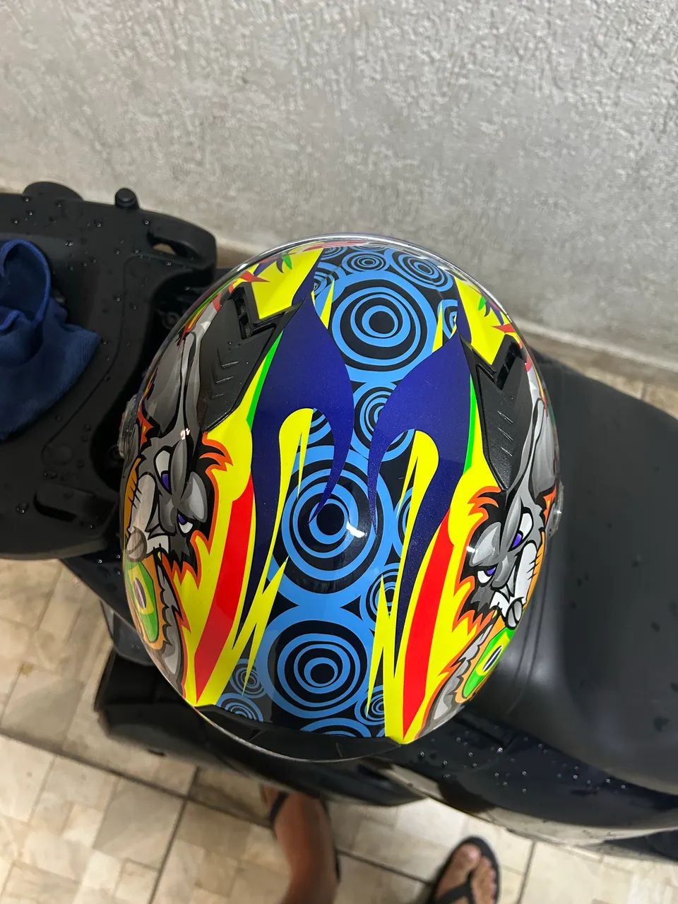 CAPACETE LS2 FF358 ALEX BARROS - Foto 4