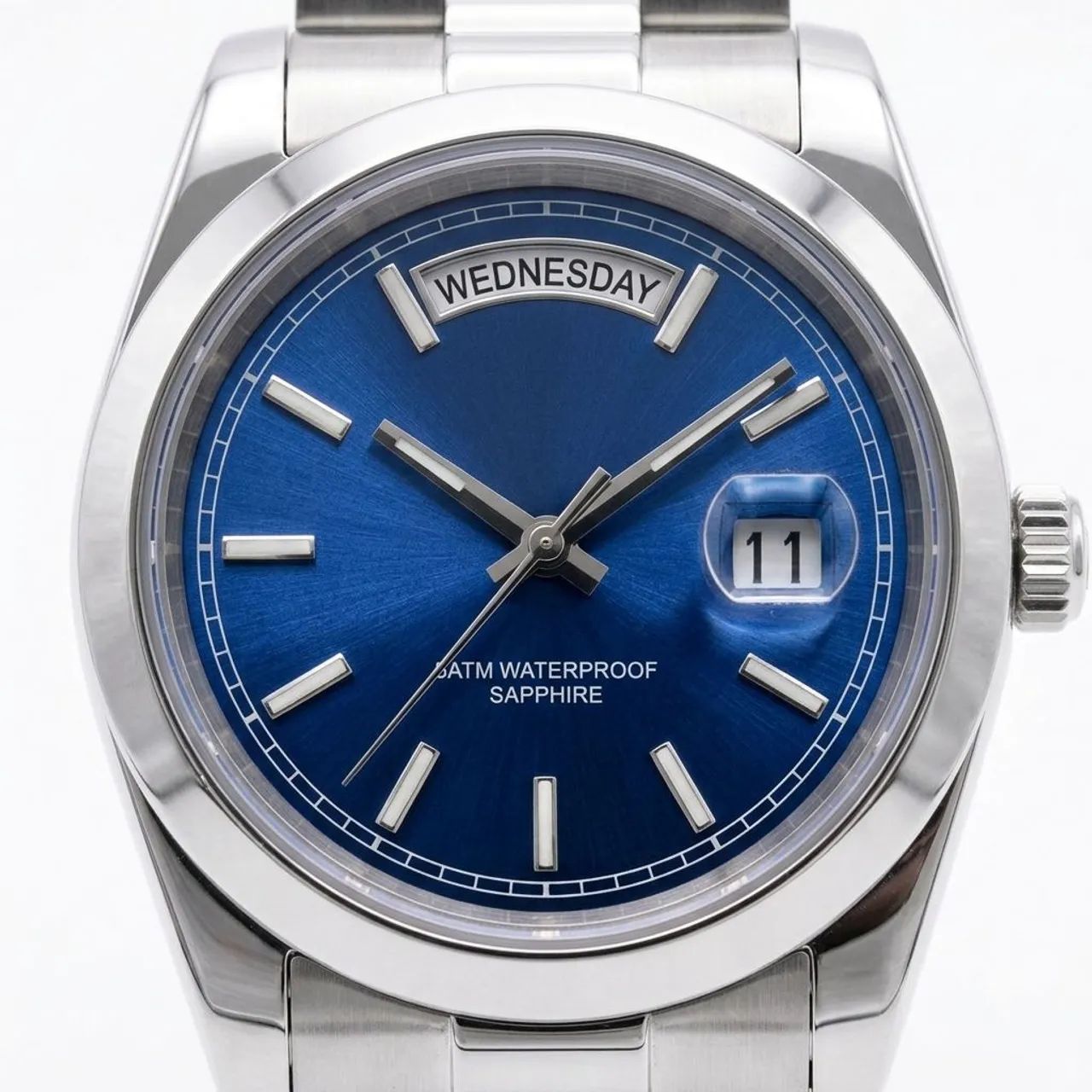 Relógio Aimimo Design estilo Rolex Day-Date