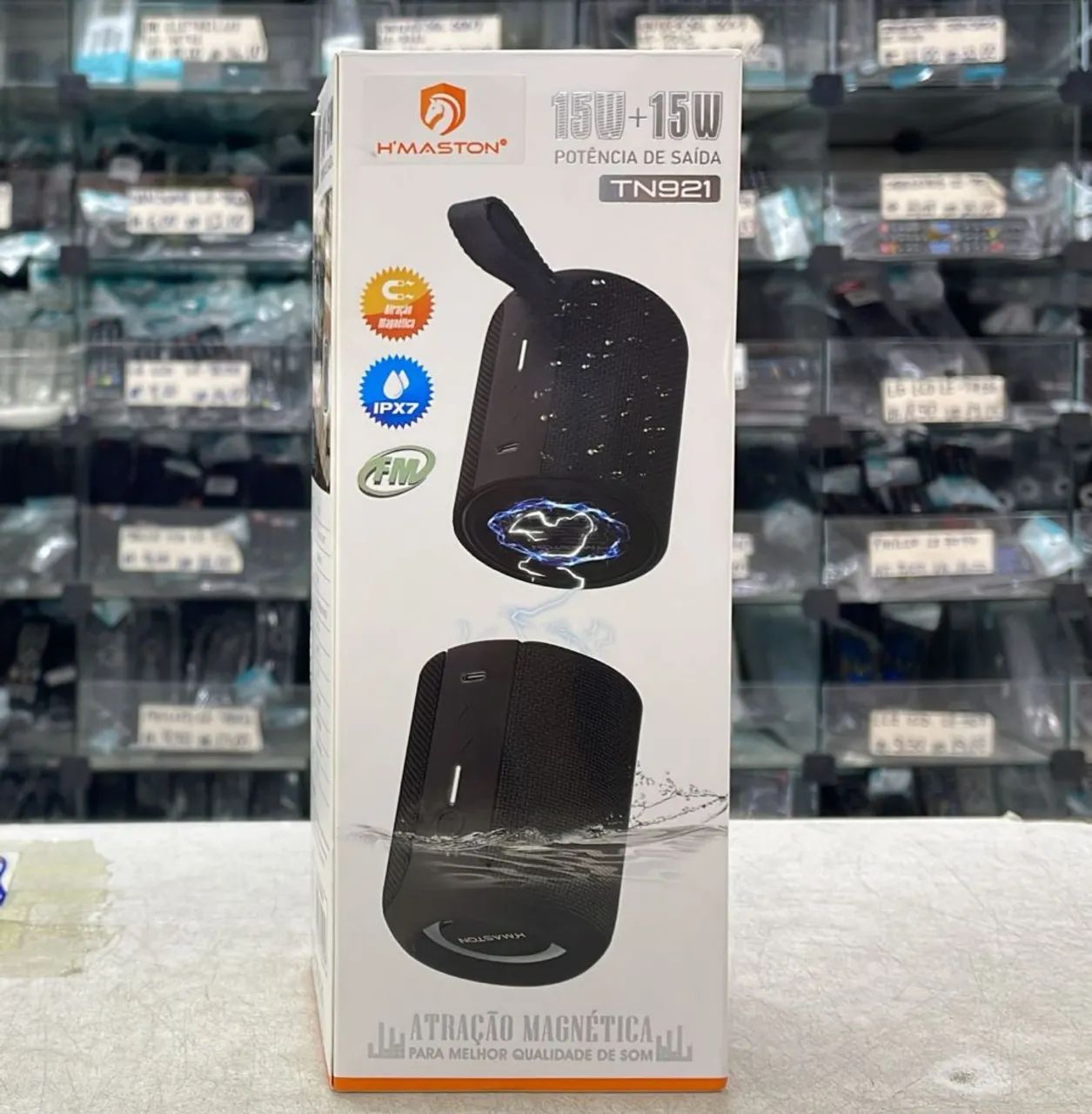 Caixa de som Bluetooth TN921 H'maston 15w+15w