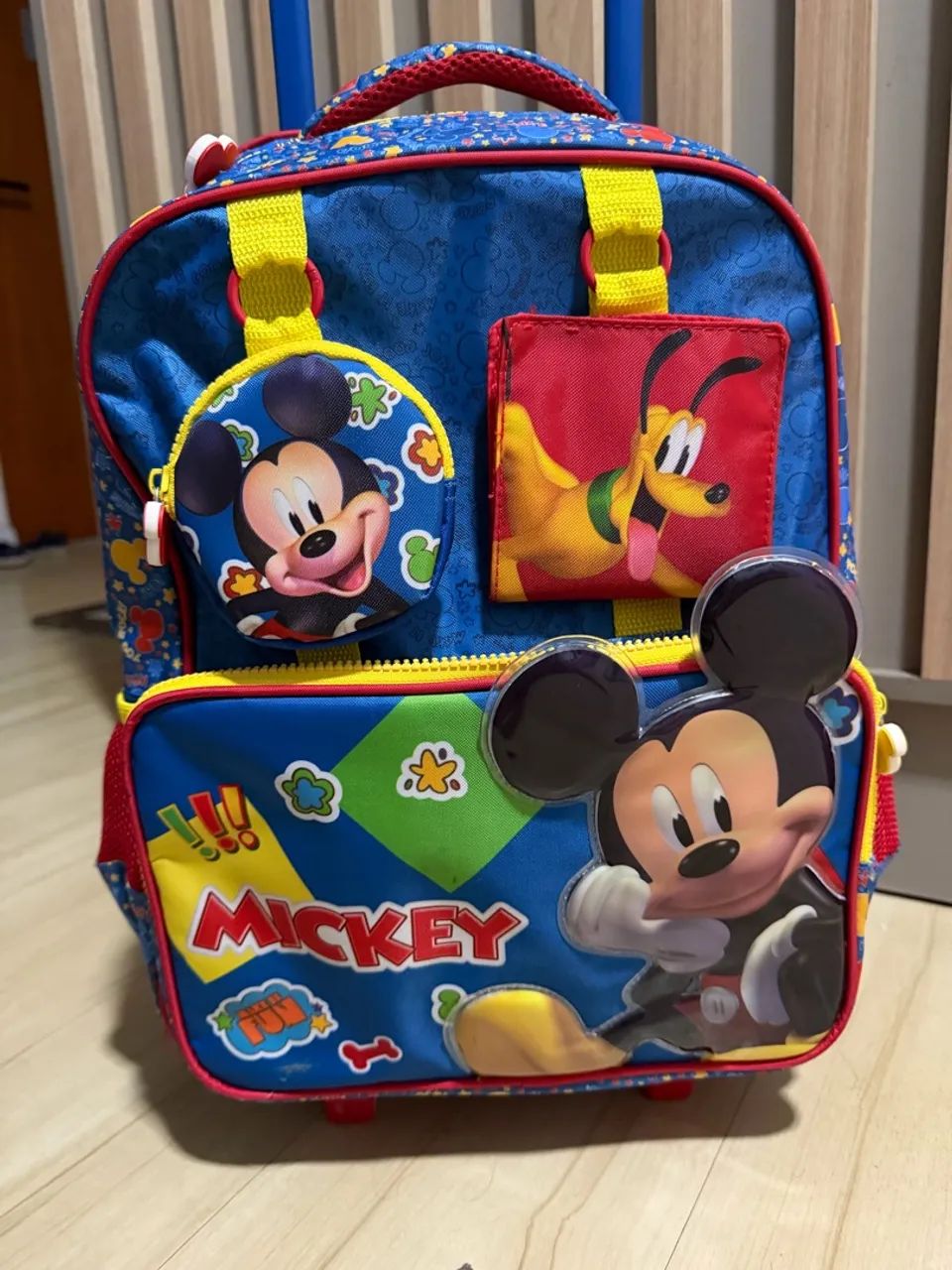 Mochila de rodinha Mickey