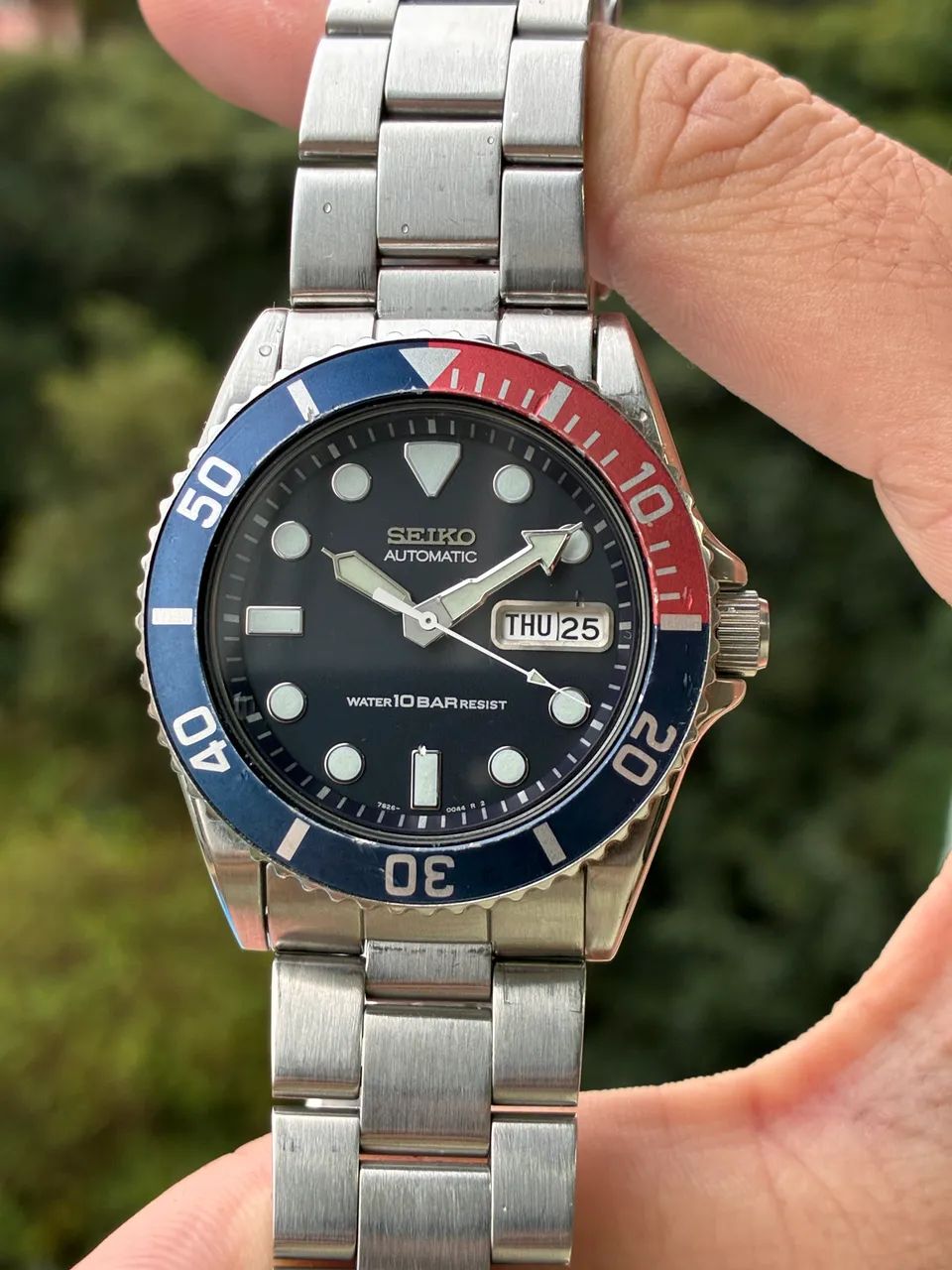 Relógio Seiko Submariner 2007 impecável