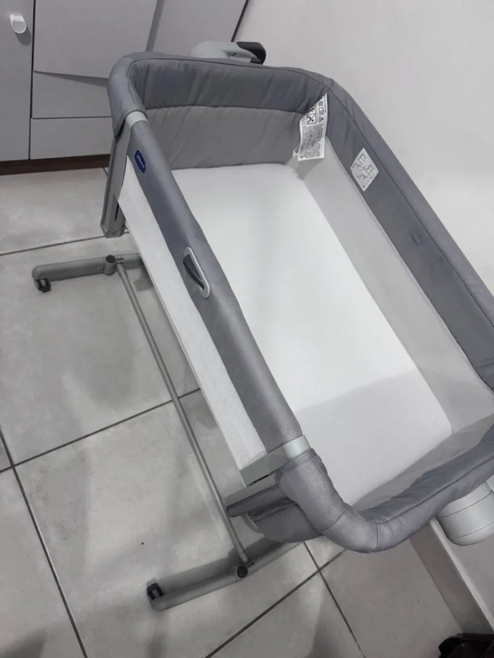 Berço chicco nex2me magic evo + ninho redutor  - Foto 3