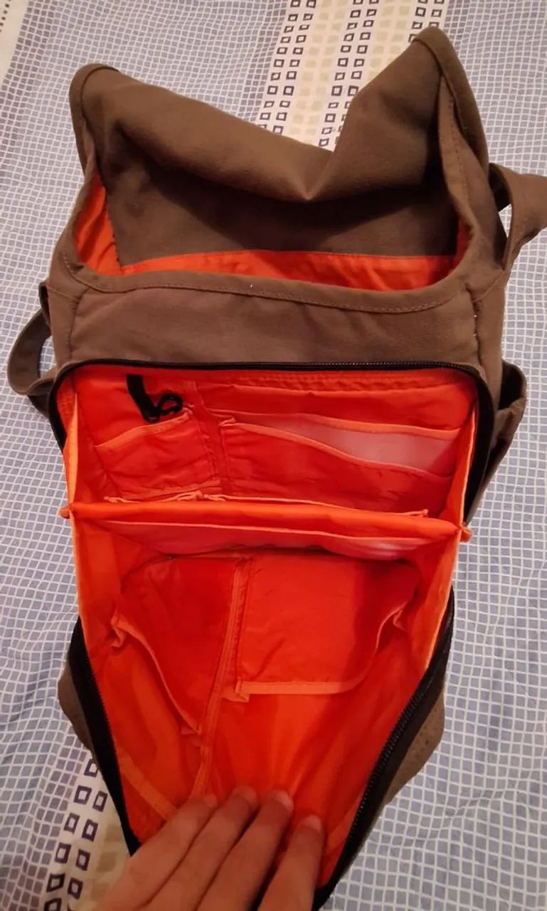 Bolsa Carteiro Masculina Lona Nomadic - Foto 3