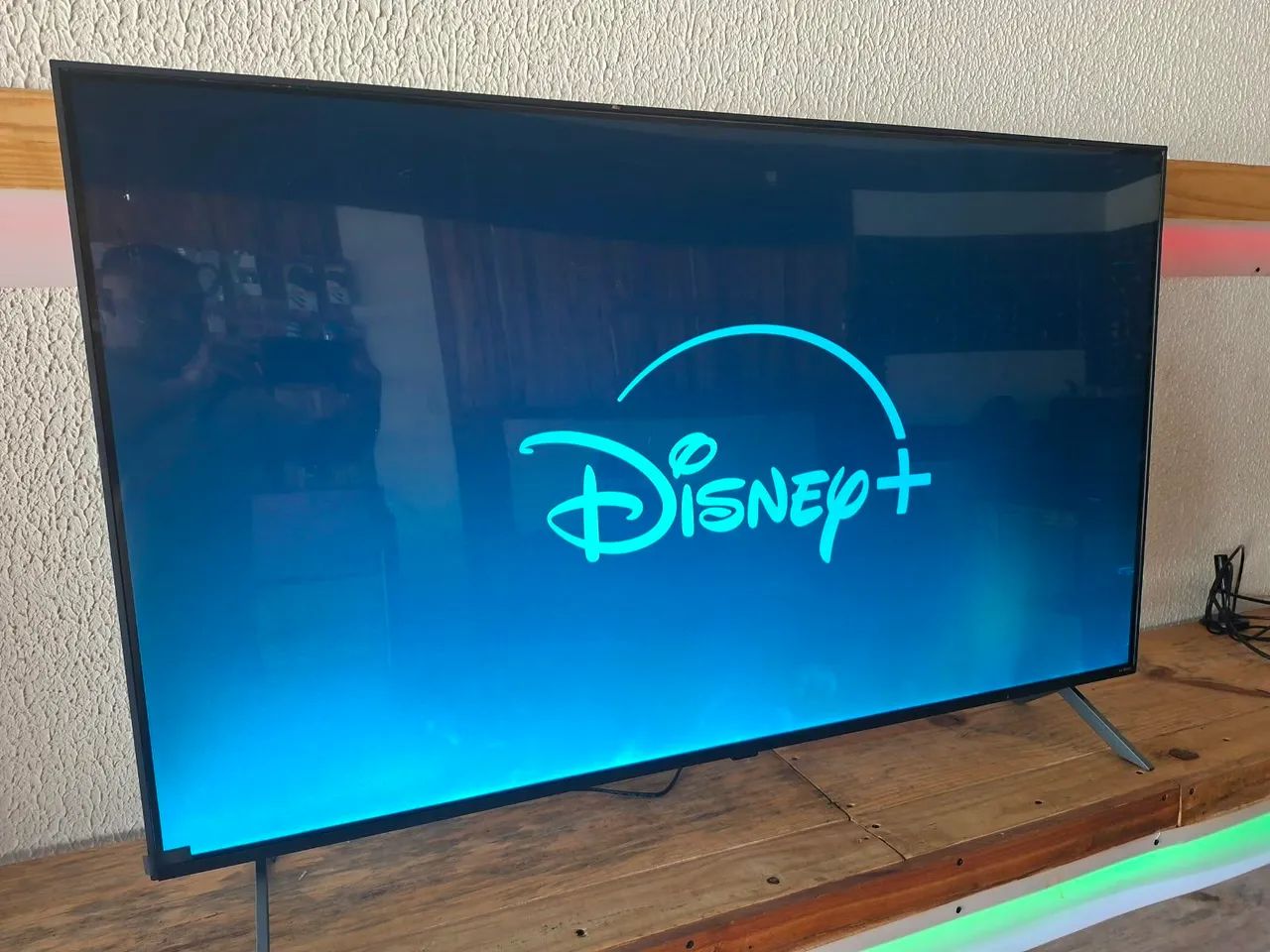 TV 55 polegadas smart com cabo controle todos apss YouTube e Netflix Bluetooth X  Box  - Foto 2