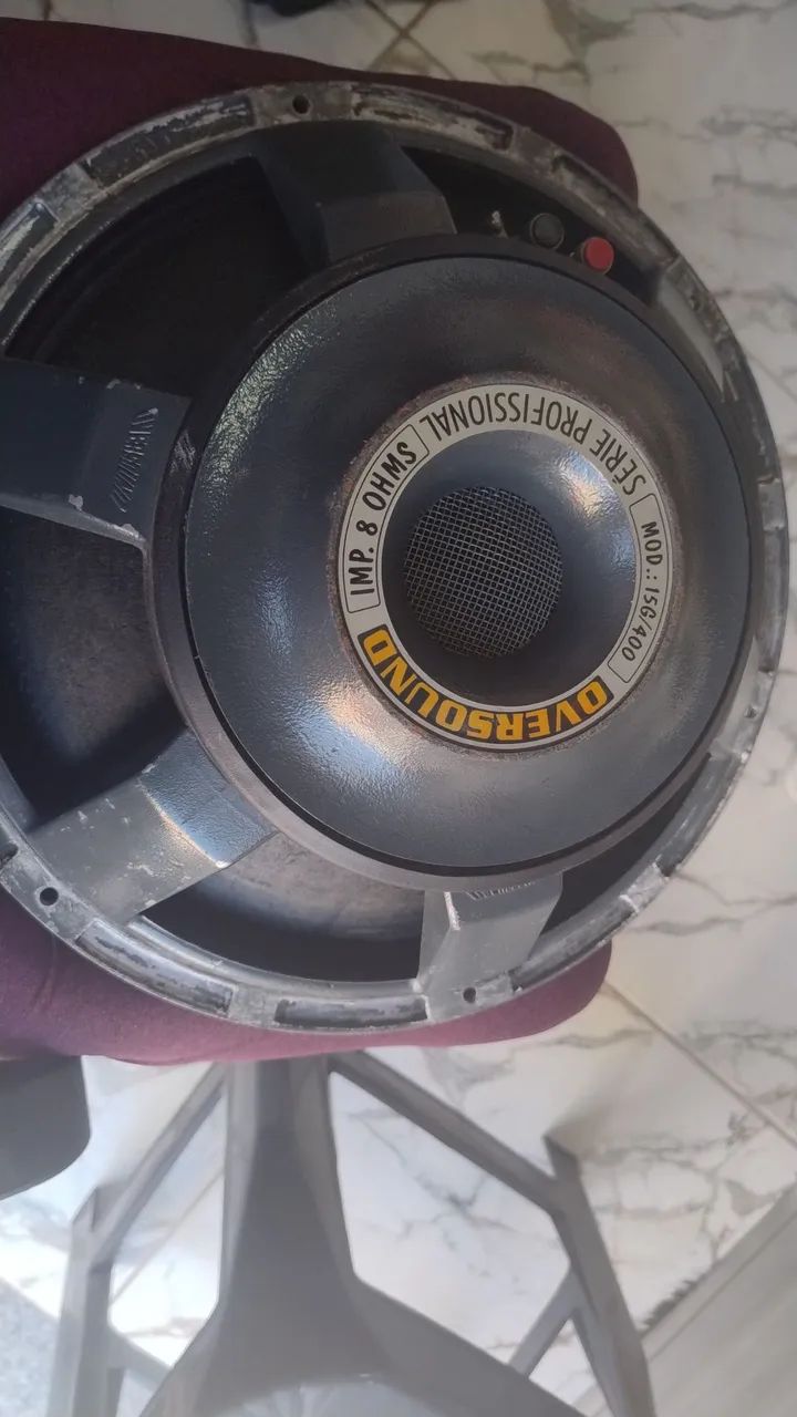 Alto falante de 15 polegadas 400rms 8 homs - Foto 2