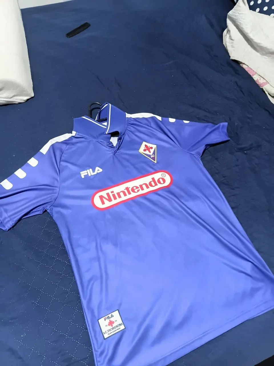 Camisa retrô fiorentina - Foto 3