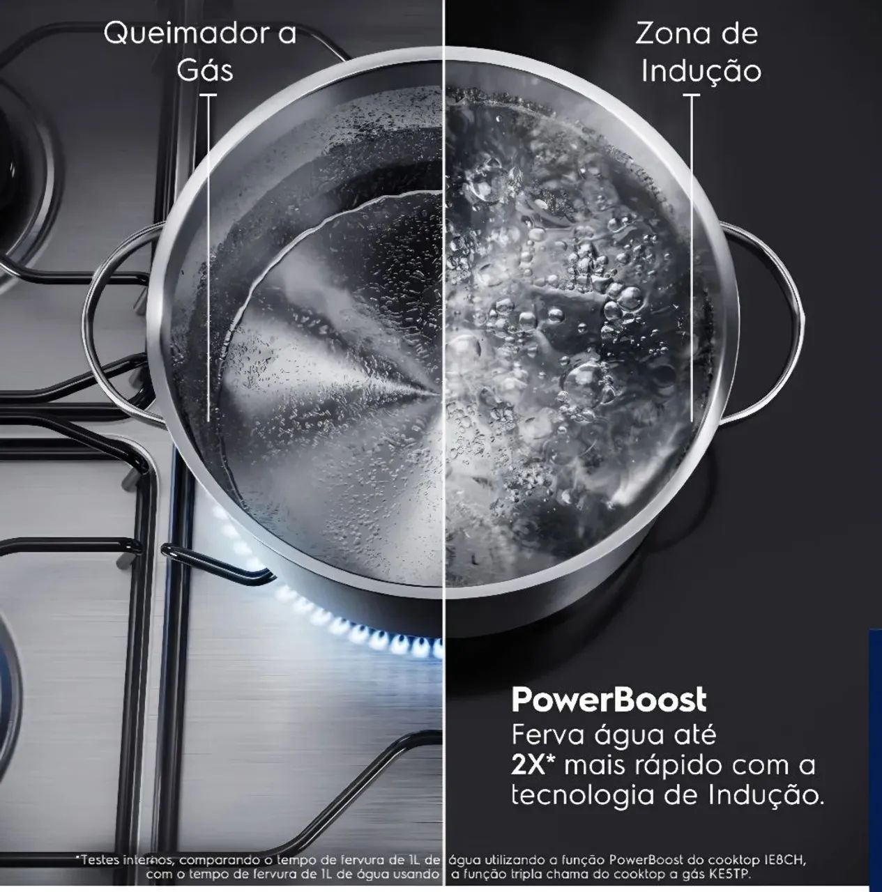 Cooktop de Indução 2 em 1 com Coifa Integrada Electrolux Expert (IE8CH) - Foto 4