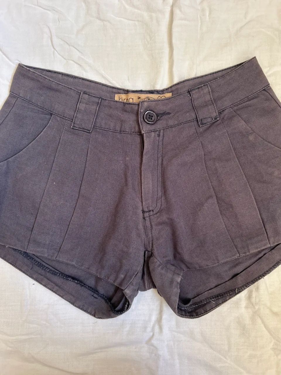 Mini short estilo anos 2000 cintura baixa - Foto 3