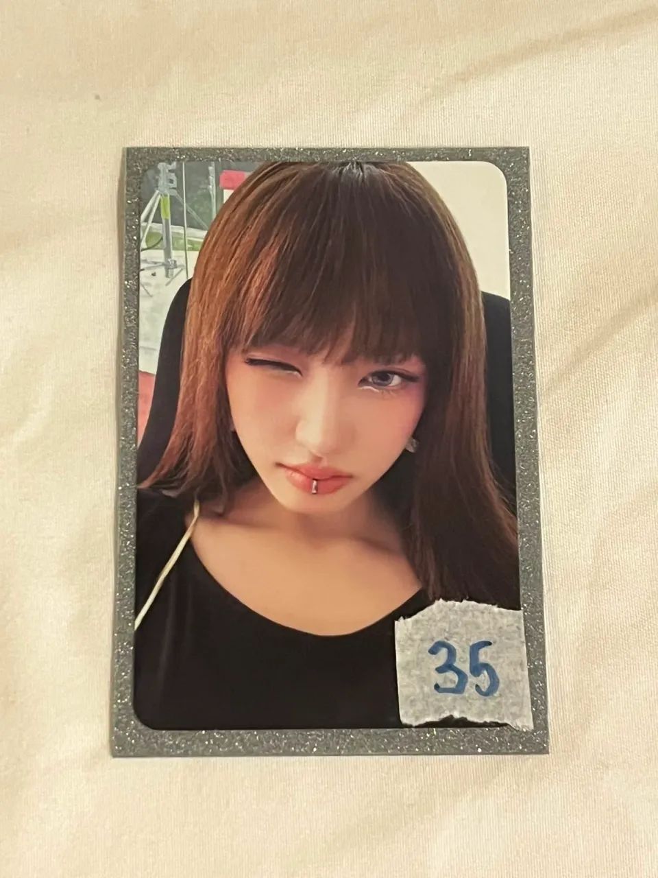 Photocard oficial Liz IVE 