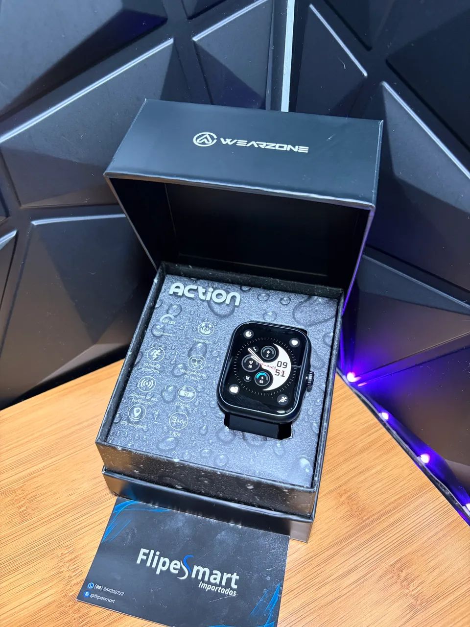 Smartwatch Action com Alexa e GPS(Garantia) - Foto 2