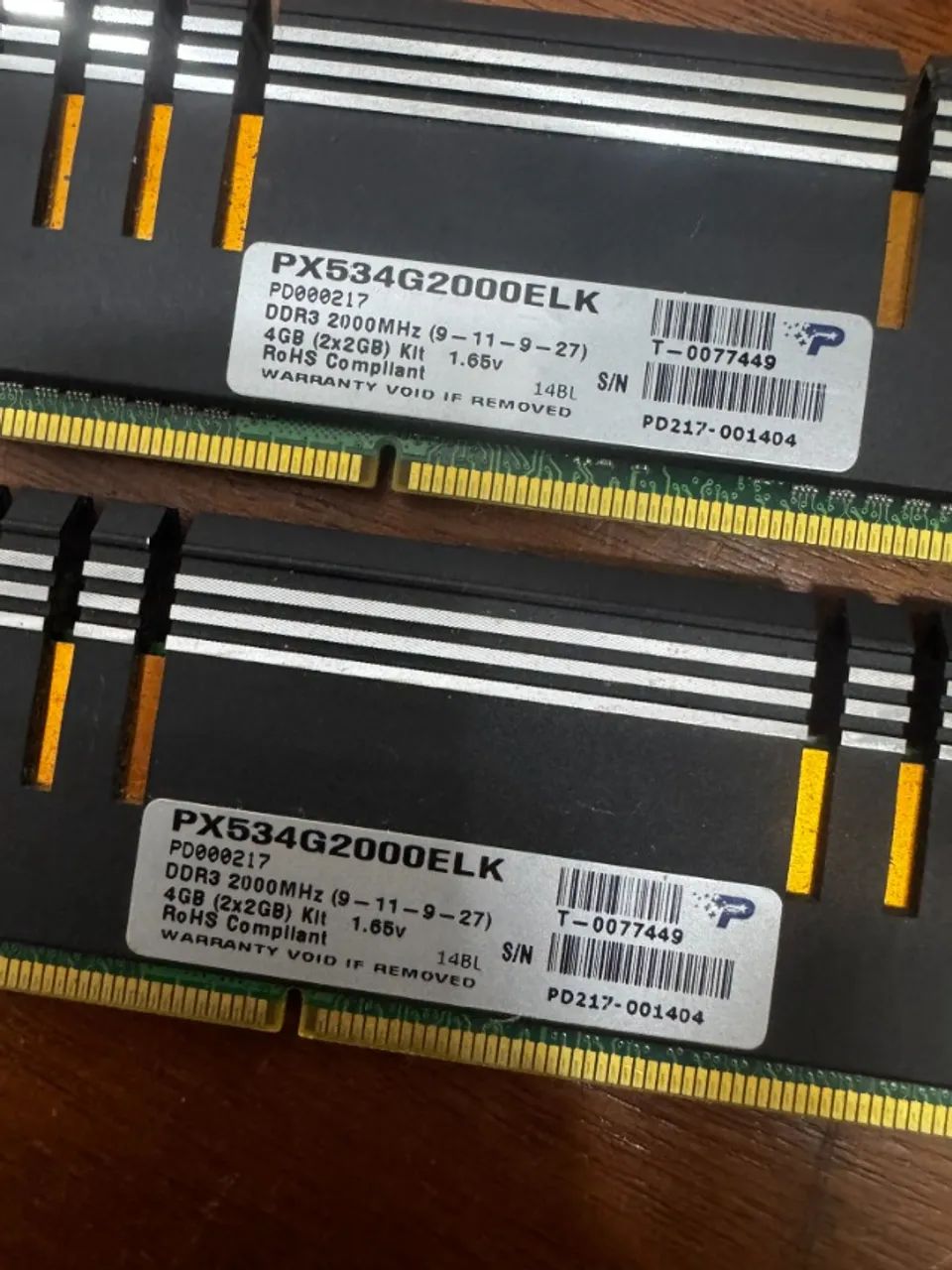 Kit Memória RAM Patriot Viper Xtreme 4GB (2x 2GB) DDR3 2000MHz CL9 - Foto 3