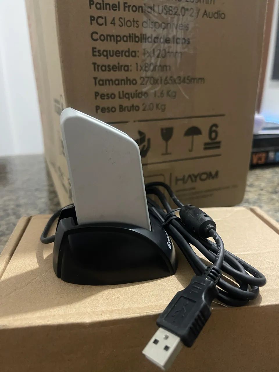 Leitor Biométrico Hamster DX HFDU06 - Foto 4