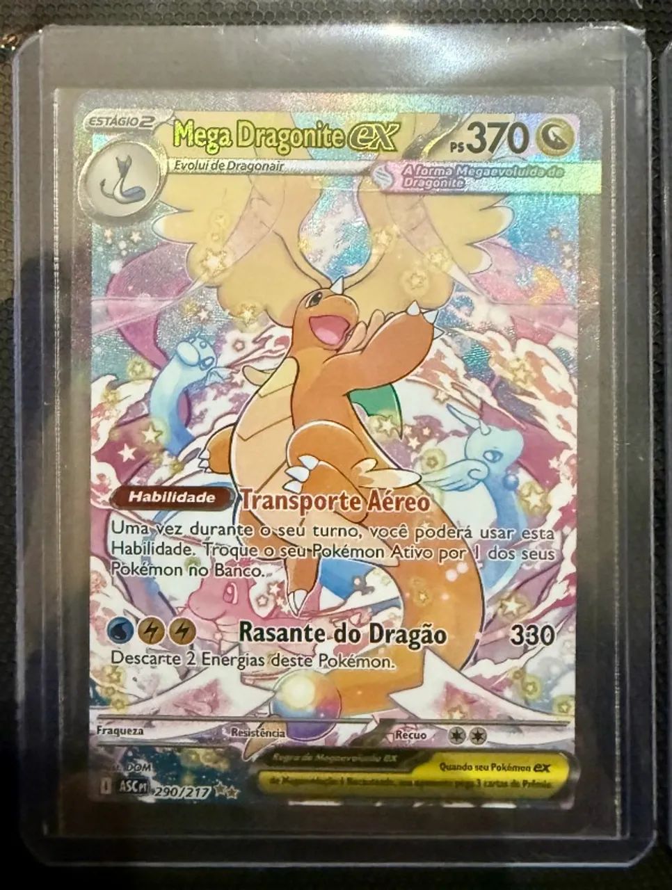 Mega Dragonite ex (290/217) - NM - Heróis Excelsos - Porto Alegre