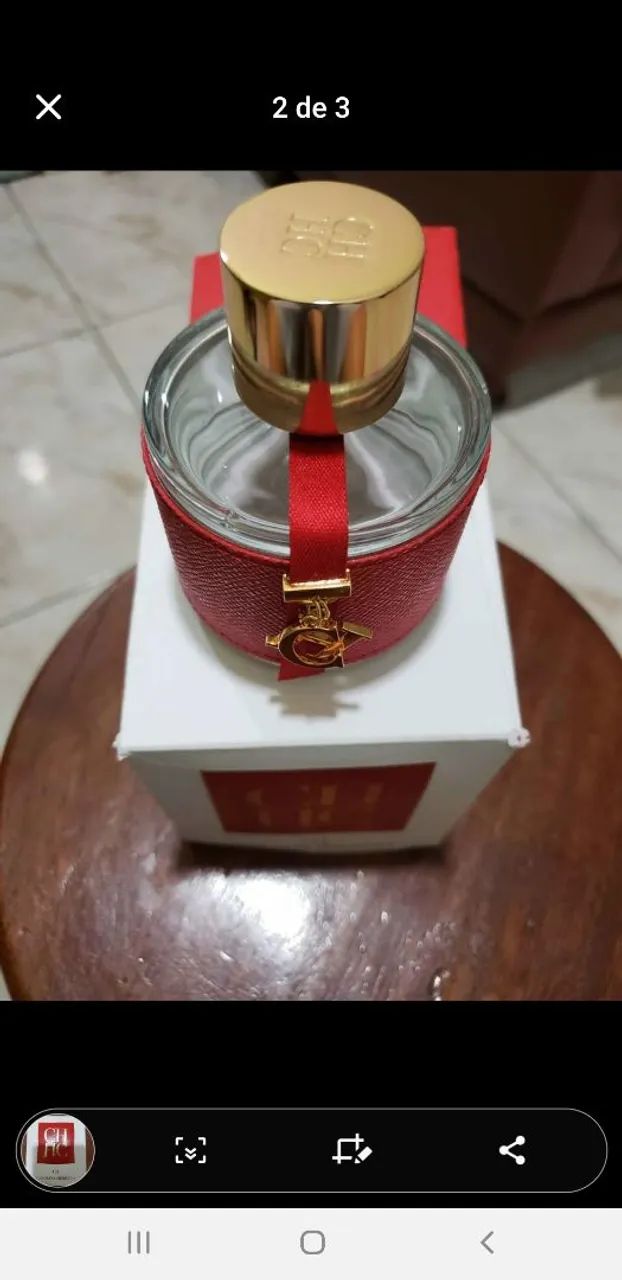 Perfume CH Carolina Herrera 100 ML - Foto 2