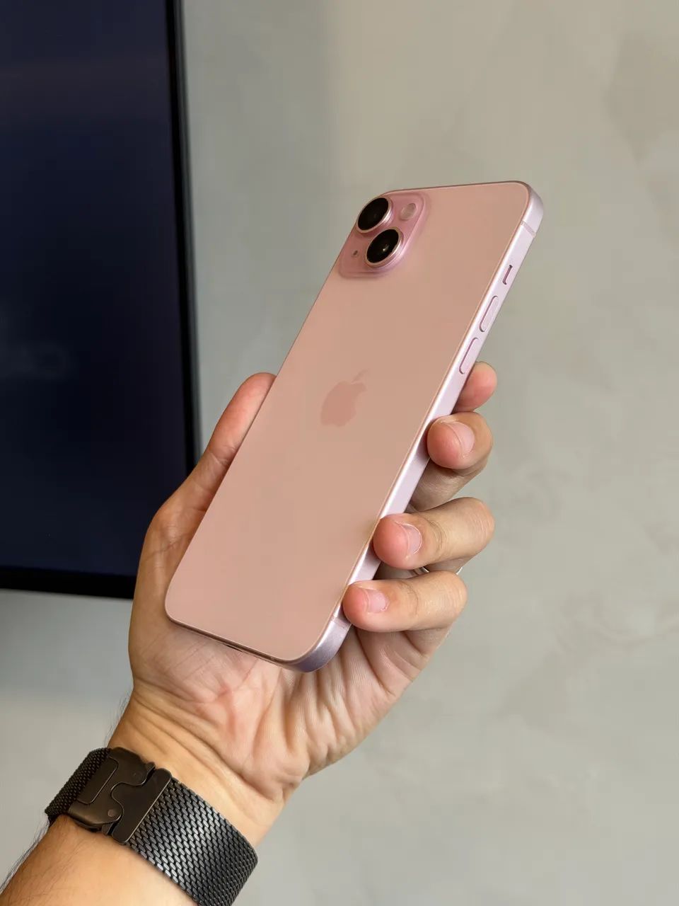 iPhone 15 Plus 128gb Rosa Loja física  - Foto 2