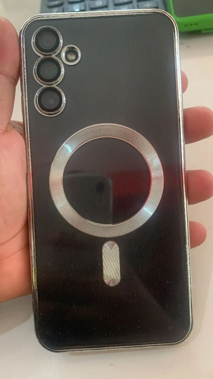 Troco A14 128GB Por iPhone Com Volta Minha