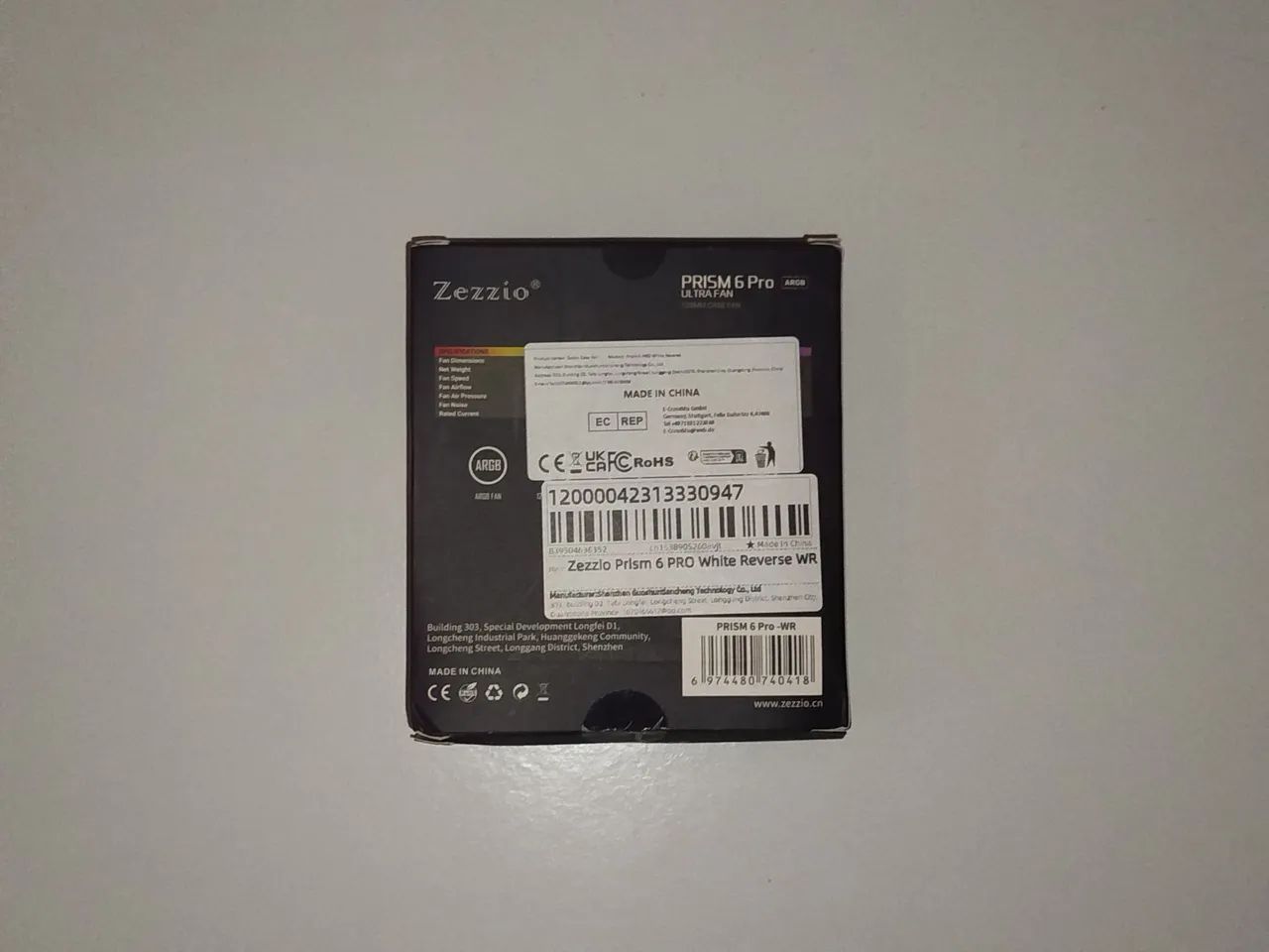 Ventoinha 120mm RGB (nova) - Foto 5