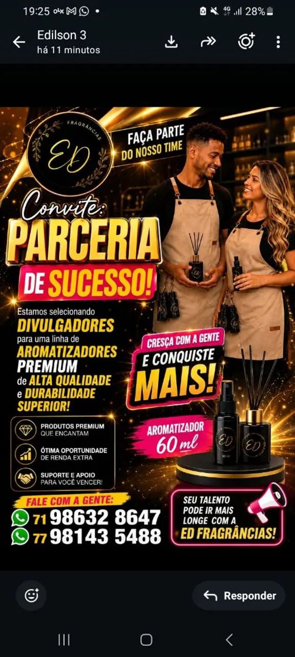 Oportunidade de trabalho 