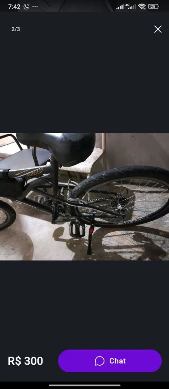 Bicicleta aro 26 em perfeito estado no precinho  - Foto 5