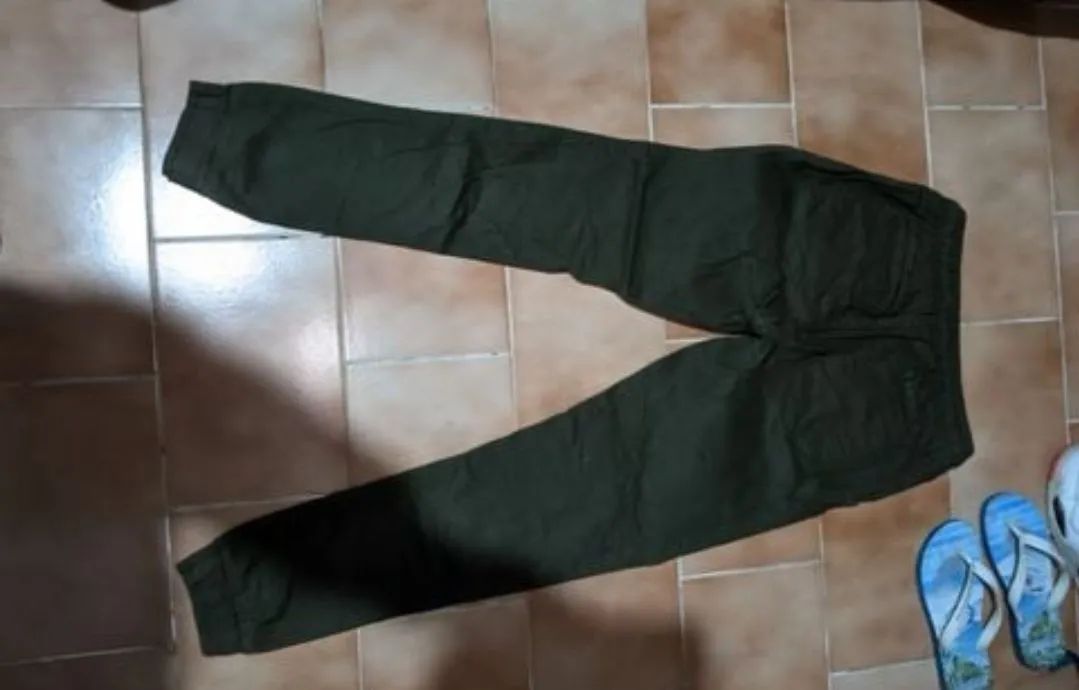 calça jogger verde escuro tamanho m - Foto 2