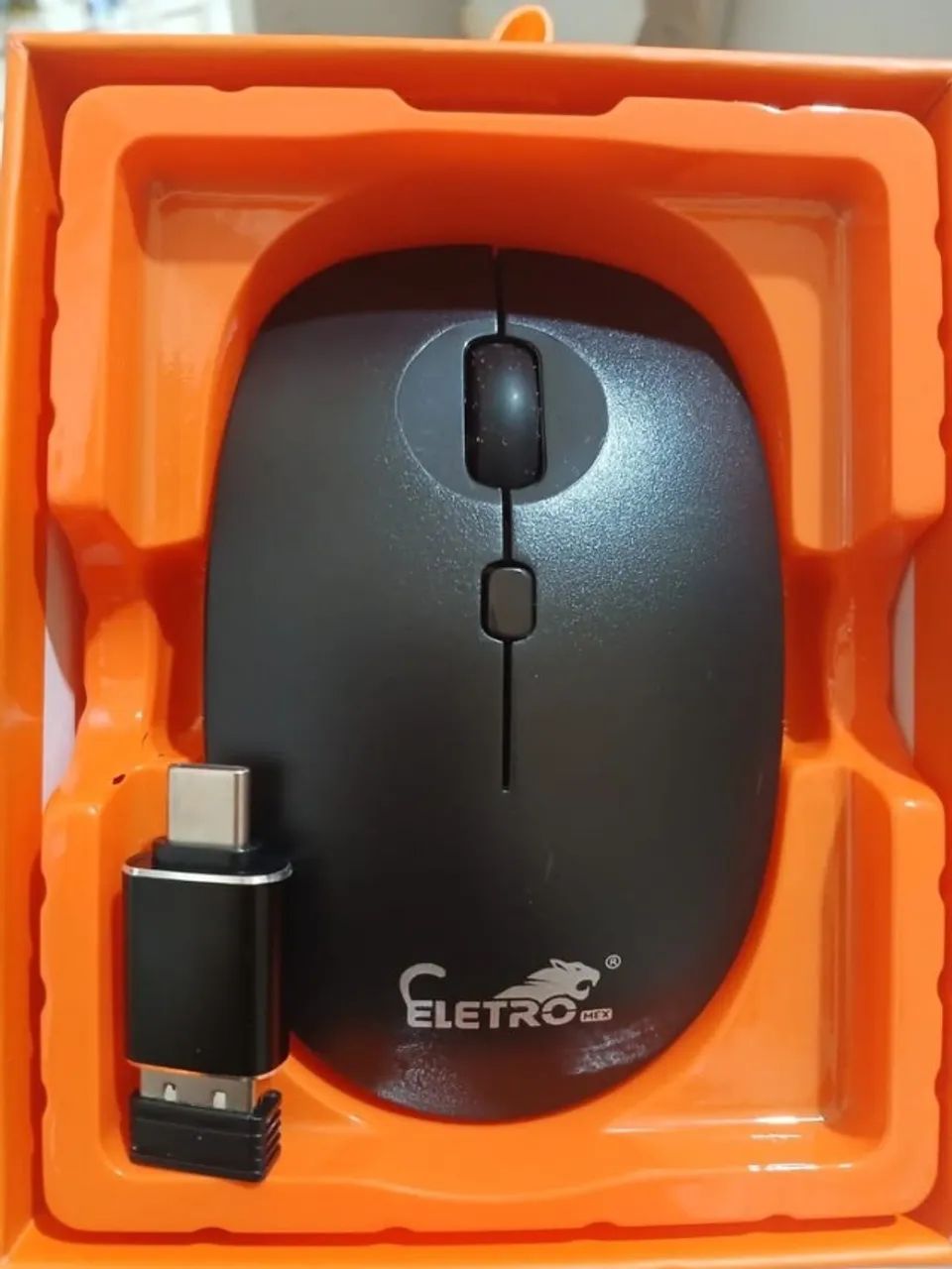 Mouse Óptico Sem Fio Modo duplo 2.4G Bluetooth Pc not e Celular - Foto 2