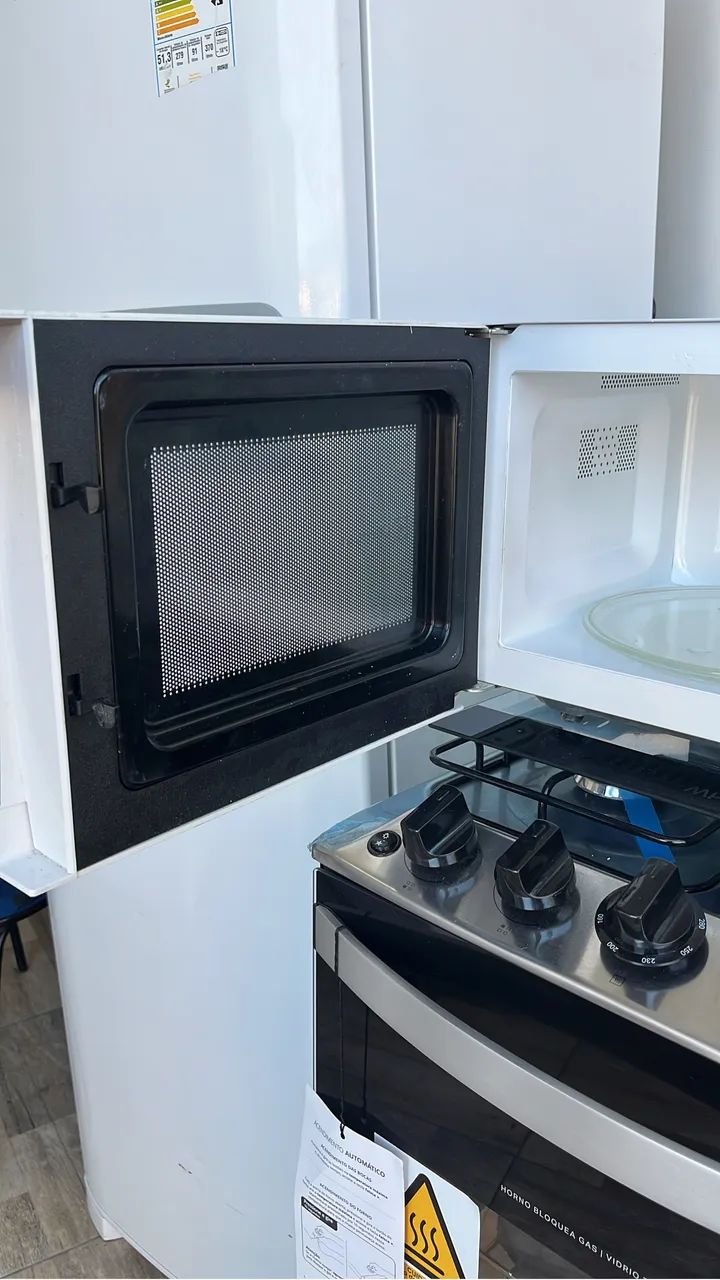 MICROONDAS ELECTROLUX 20 LITROS NOVO IMPECÁVEL   - Foto 3