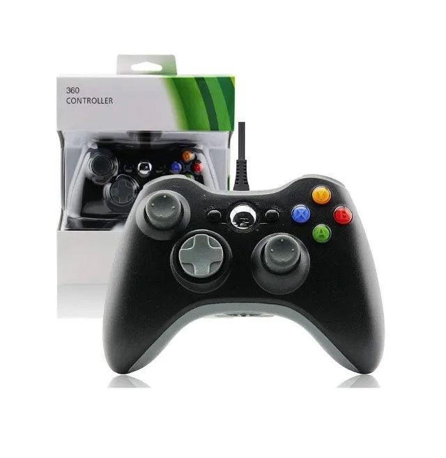 Controle com fio para Xbox 360 e Computador