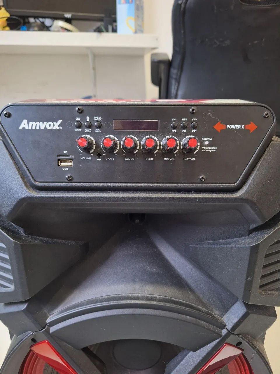 Caixa de som AMVOX Vulcano 700w RMS - Foto 2