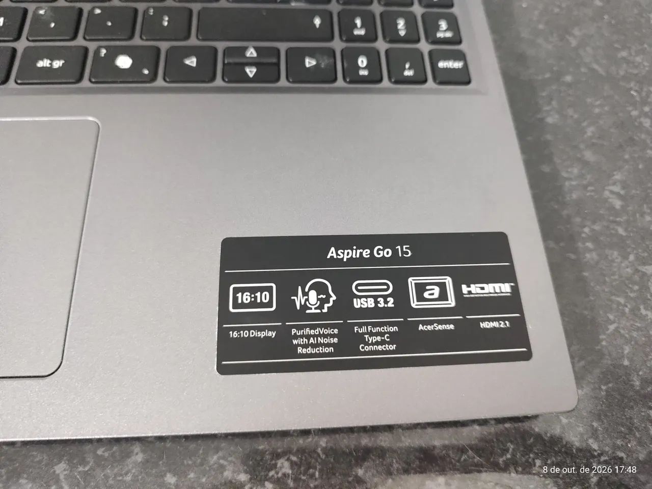 Notebook Acer Aspire Go 15 - Seminovo - Foto 5
